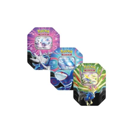 buy online Discover the Pokémon TCG: Azure Legends Tin! Choose from Legendary Pokémon ex, including Kyogre, Xerneas, and Dialga. Comes with booster packs for an exciting gameplay experience. Get yours today!