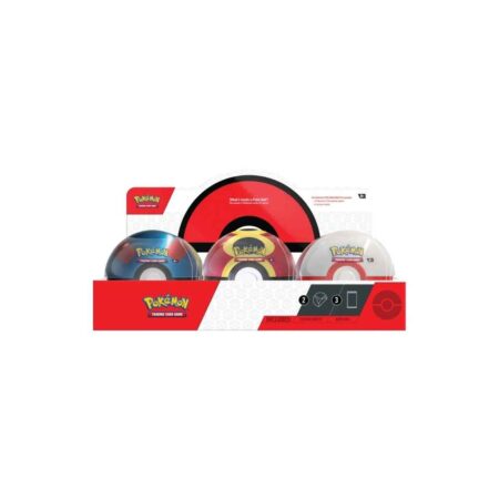 Discover the Pokémon TCG: Poké Ball Tin (2025)! Includes 3 booster packs and 2 sticker sheets to add Pokémon flair. Perfect for collectors and fans—get yours today!